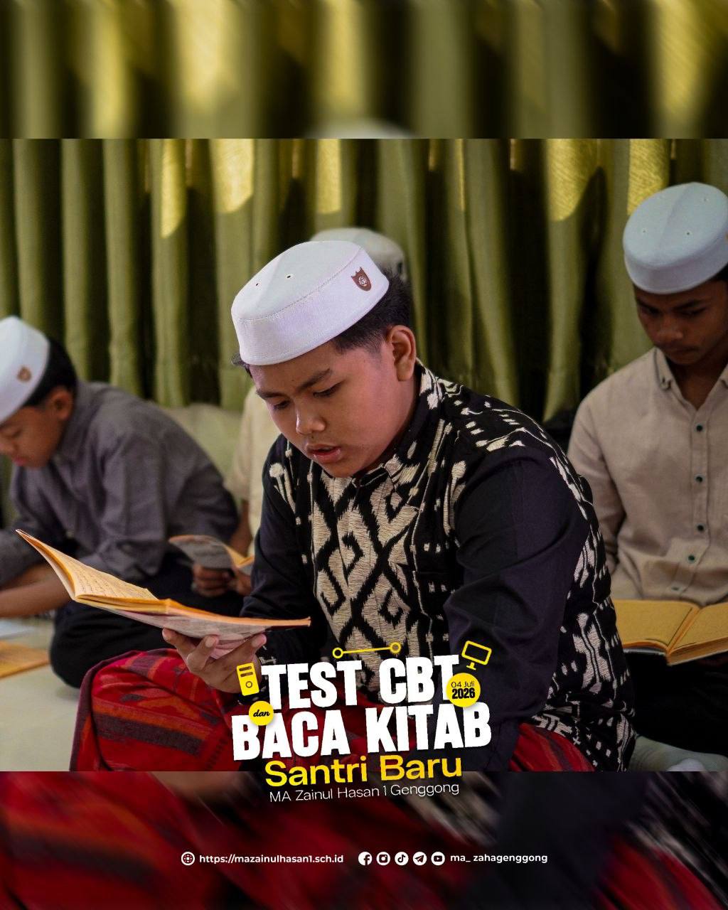 354 Calon Santri Ikuti Seleksi PSB MA Zaha 1 Genggong